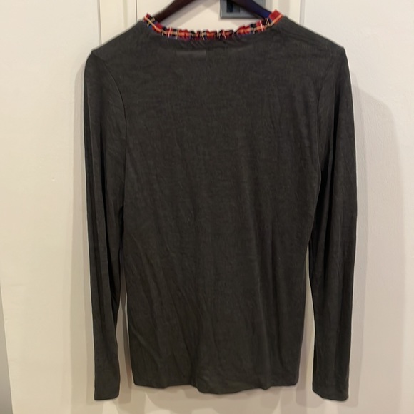 J Crew Charcoal Combo Plaid - Picture 3 of 3